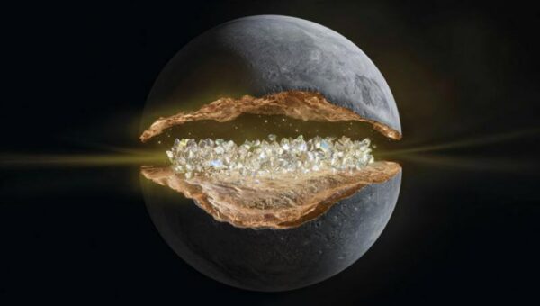 The Diamond layer that Separates Mercury’s Core and Mantle is 11 Miles Thick