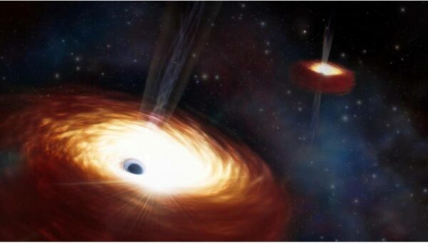 Closest Pair of Supermassive Black Holes Spotted in Celestial Dance